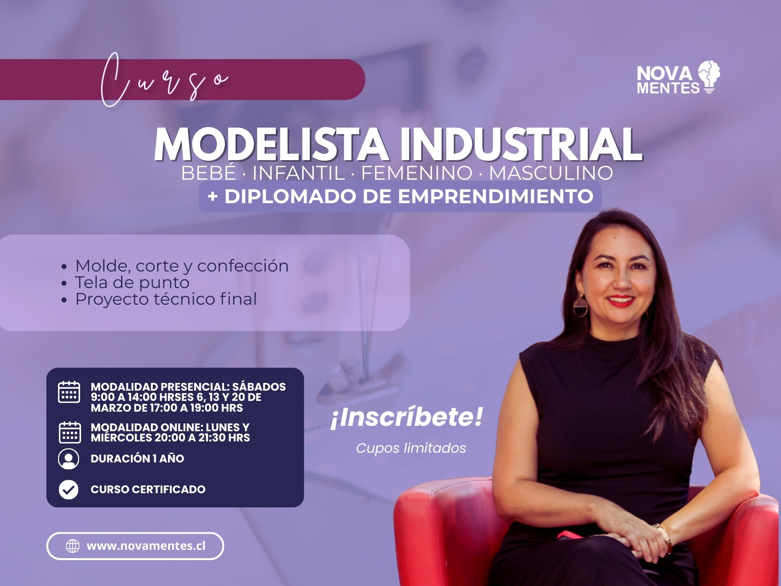 Modelista Industrial Corte y Confeccion Bebe Infantil Masculino y Femenino